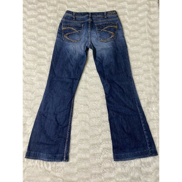 Silver Aiko Bootcut Stretch Medium Wash Jeans Women’s Size 30x33 (30x30 Msrd) - Picture 5 of 11